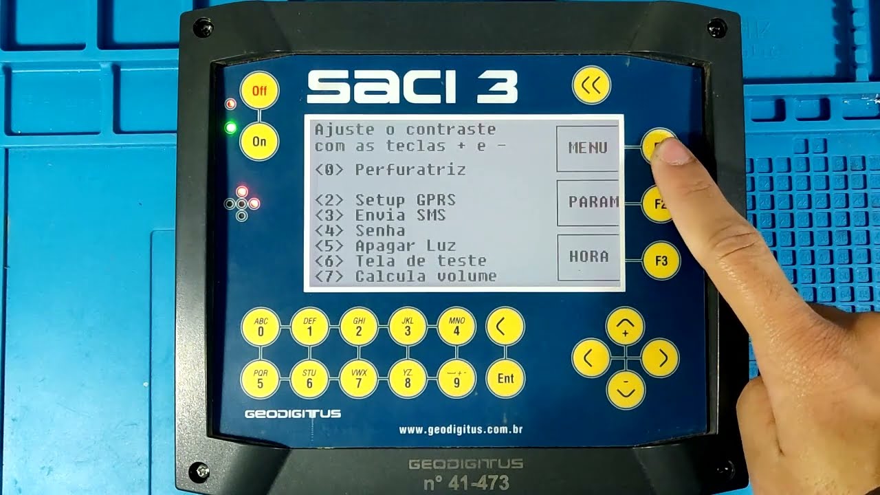 Configurando o Saci para a ativar a comunicação GPRS