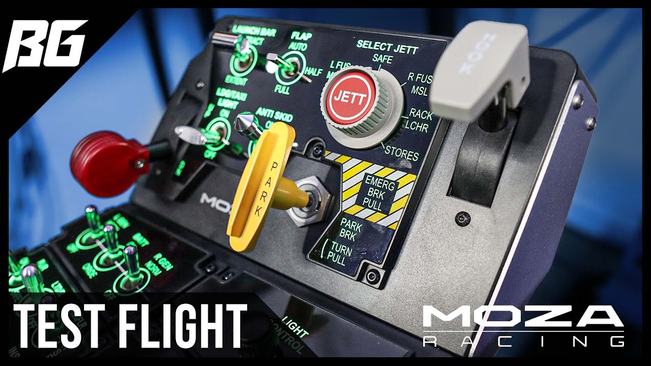 ALMOST My New Favorite Throttle for DCS World | MOZA Flight MTP