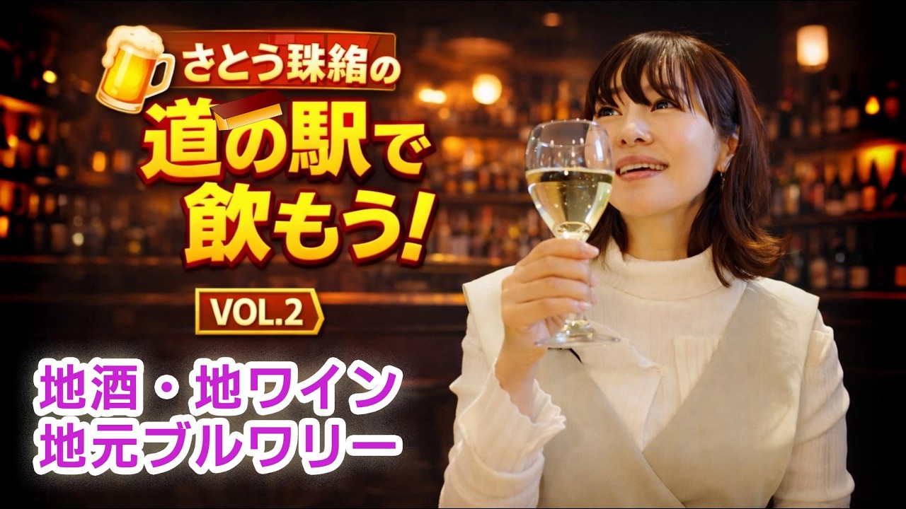 この一杯がおいしすぎる、道の駅で乾杯！【車で行かない旅】