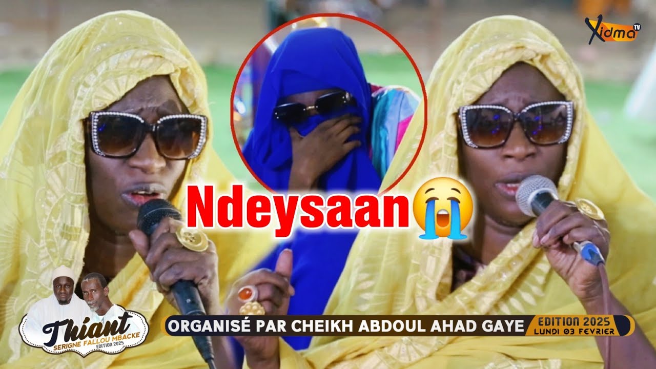 😭Ndeysaan Diooylona... 😭 Sokhna Khady Ndiaye | Thiant Annuel Cheikh Abdoul Ahad Gaye Ndiareme 2025