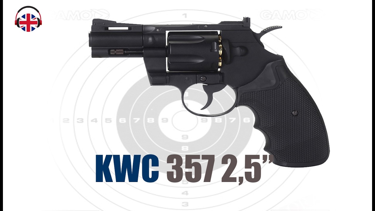 ✅ KWC 357 2.5&Prime; &mdash; пневматический пистолет (CO2) под стальные шарики