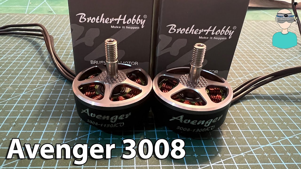 BrotherHobby Avenger 3008 1150/1300KV - Overview & Thrust Tests
