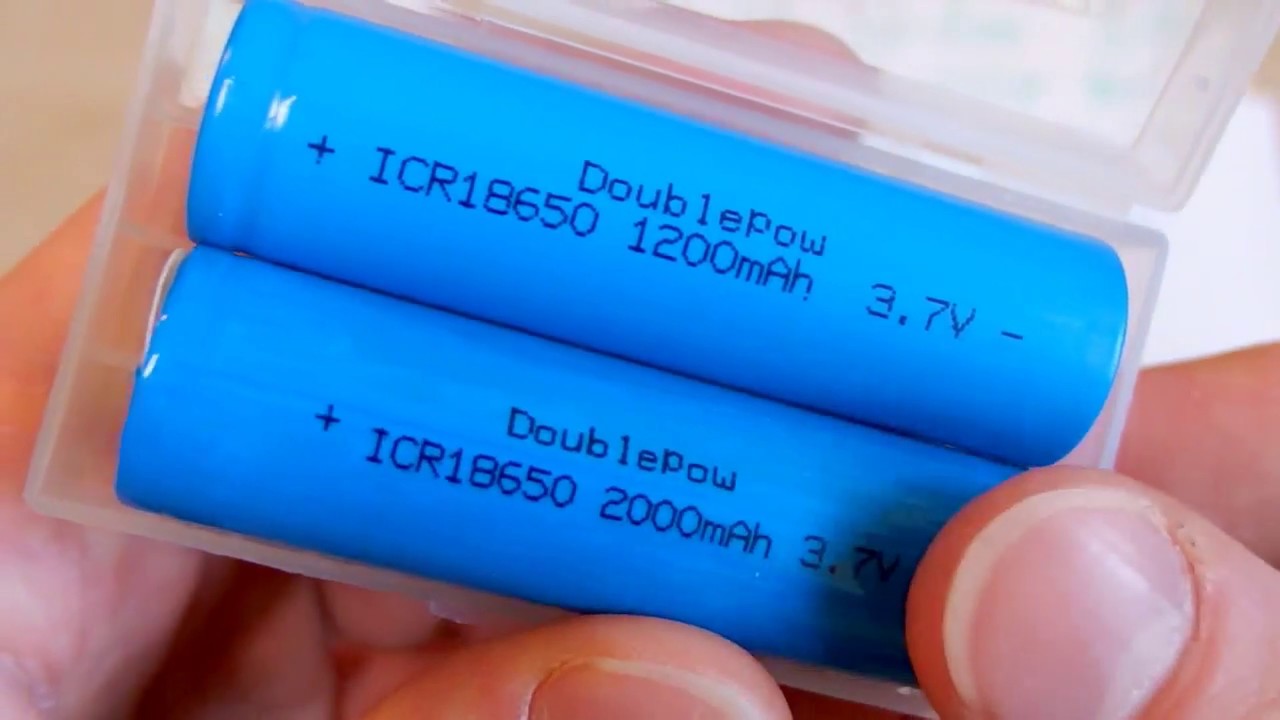 Cheap Ebay DoublePow 18650 Li-Ion cells test (those seem real, not fake)