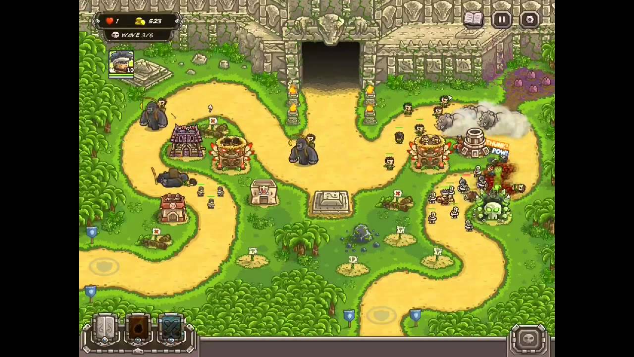 Kingdom Rush Frontiers: Level 11 HEROIC Veteran