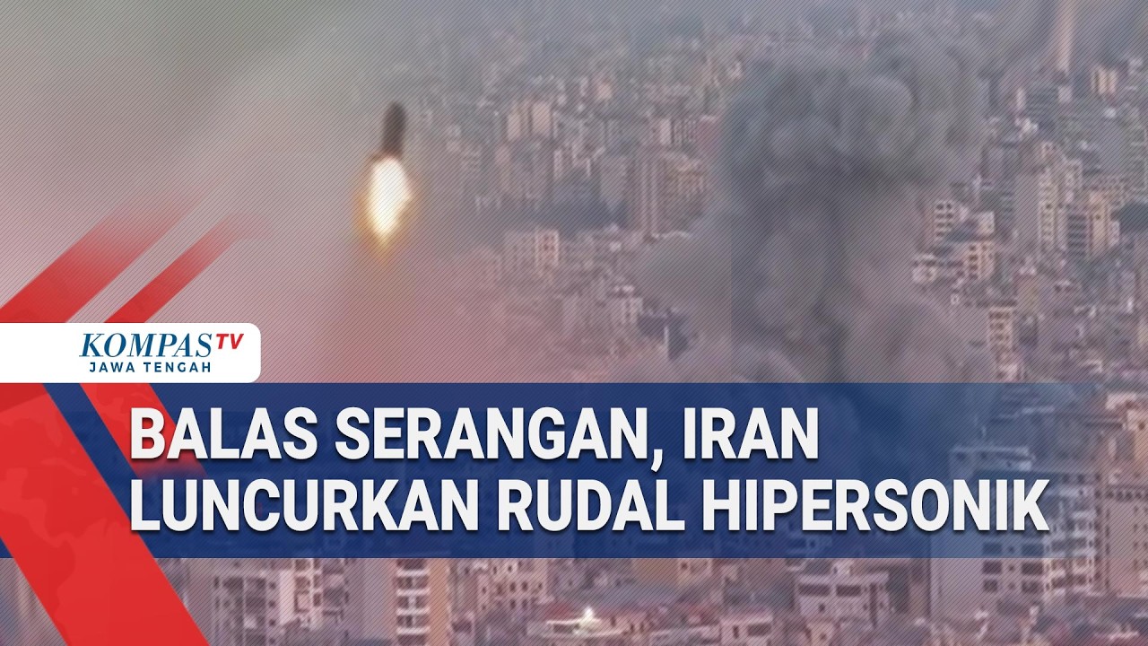 Iran Luncurkan Rudal Hipersonik Balas Serangan AS-Israel