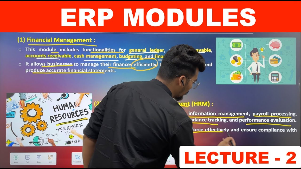 ERP Modules | Cloud Accounting | Bcom Sem 2 | Lecture - 2 | UGT