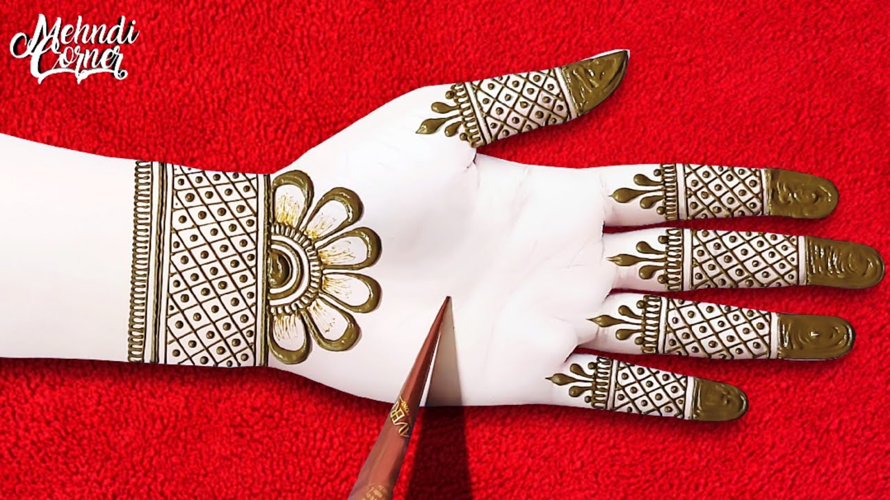 Very Beautiful Arabic Henna Mehndi Designs for Eid | New Easy Arabic Mehndi