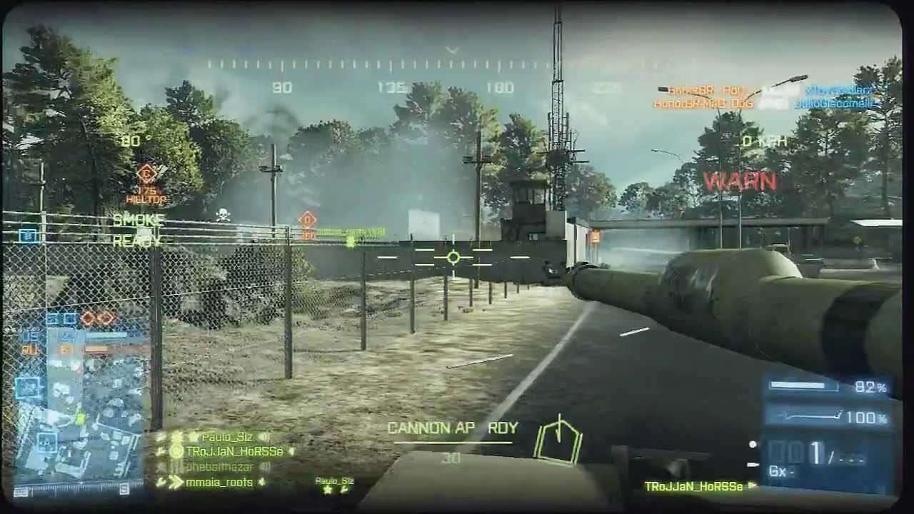 BF3 | [NoOb] NoOb&acute;s In War Vs [HBR] HonorBR | Clan War CQ 12vs12 PS3 | Vis&atilde;o Tanker TRoJJaN_HoRSSe