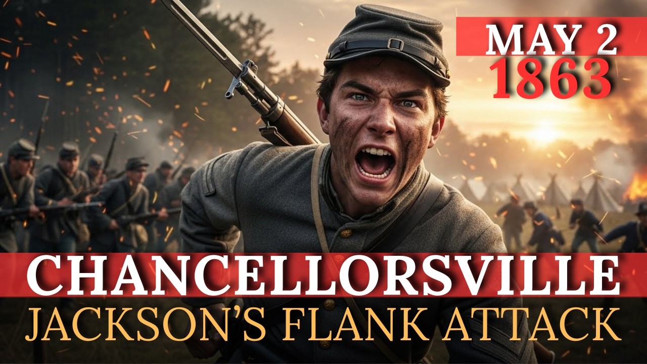 May 2, 1863 — Jackson’s flank march slams Union lines at Chancellorsville