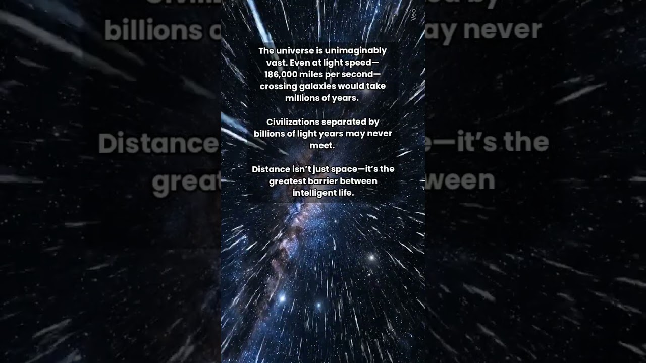 Cosmic Distances: Why Aliens May Never Meet 🚀🌌