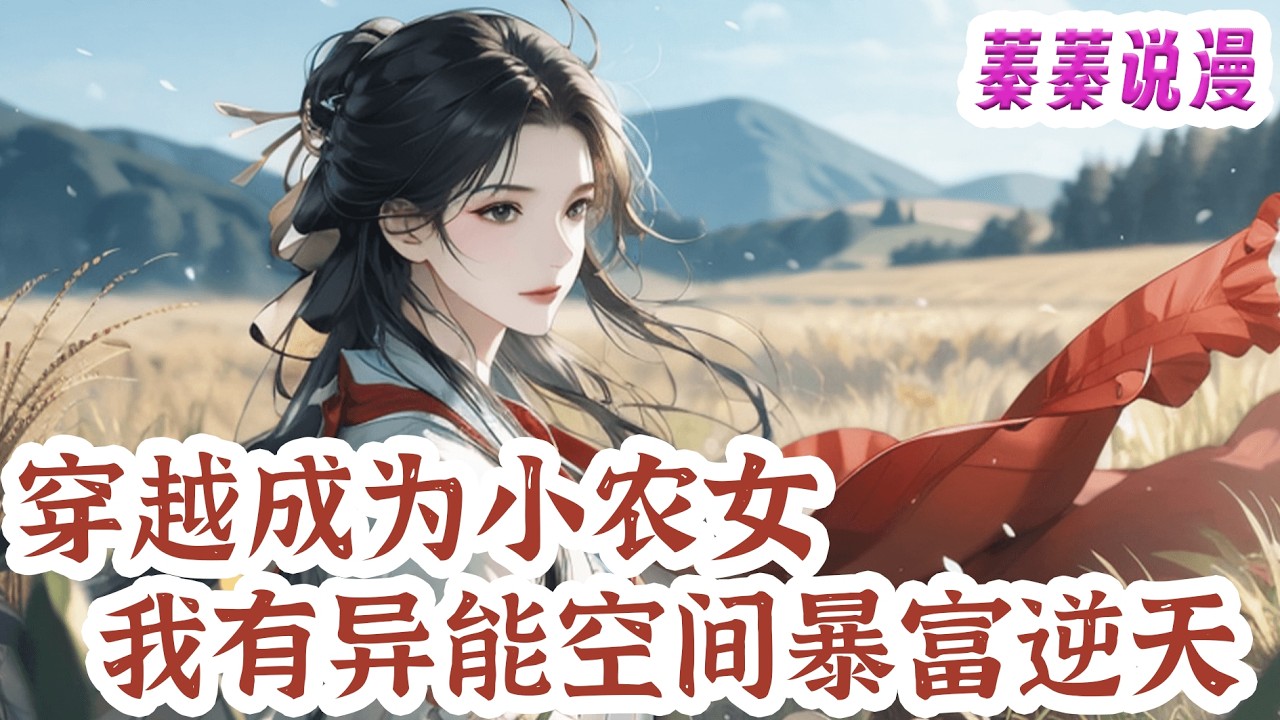最新小说💕《穿越成为小农女，我有异能空间暴富逆天》顶级女特工穿越成小农女，刚来就想卖了我？分家断亲原主这仇我替她报！异能空间在手，荒地变良田，药材换银子，作坊榨油，带领乡亲们吃饱致富#小说 #蓁蓁说漫