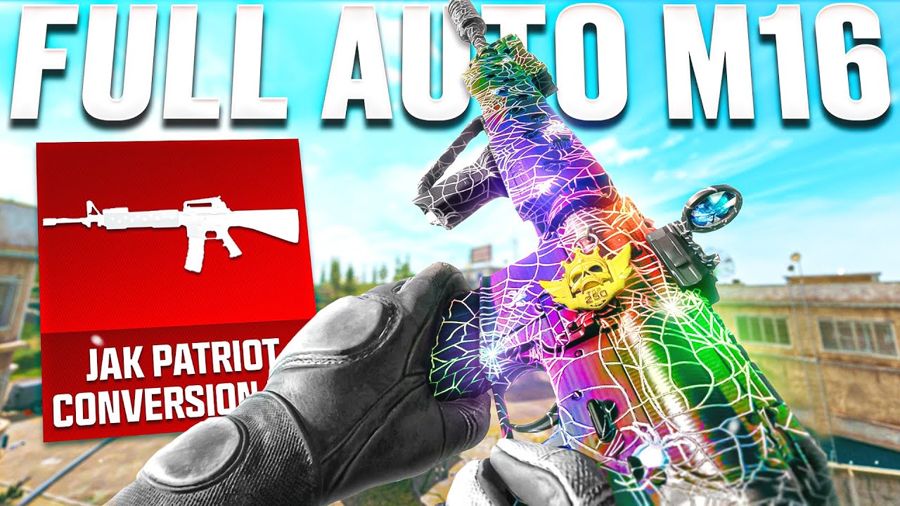 * НОВЫЙ * ЛУЧШИЙ JAK PATRIOT M16 УДИВИТЕЛЬНЫЙ в WARZONE 3 (ЛУЧШИЙ НАБОР ДЛЯ КОНВЕРСИИ СЕЗОНА 3)