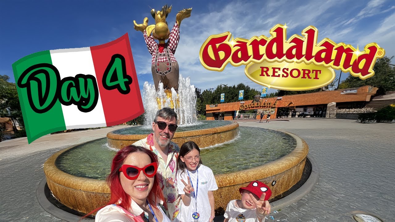 Is Gardaland As Magical As Disneyland? First Visit Vlog - Italy Day 4