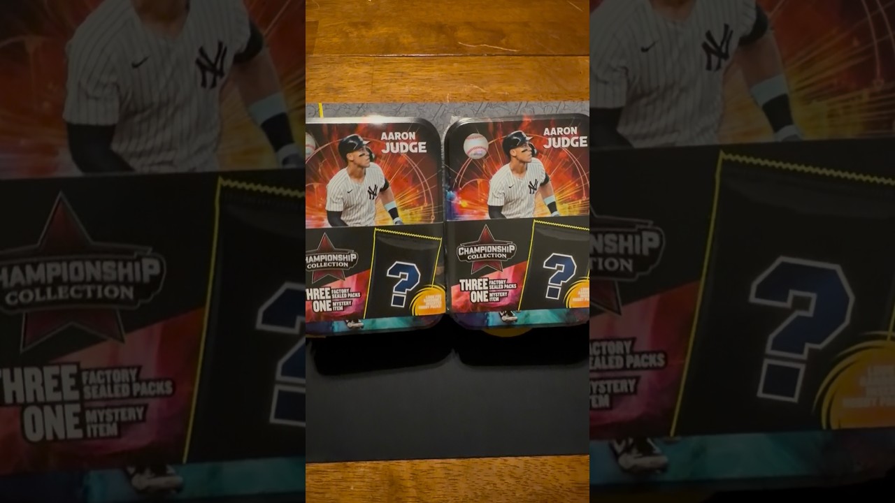 Championship Collection Aaron Judge Mystery Box Part 1/2⚾🔥