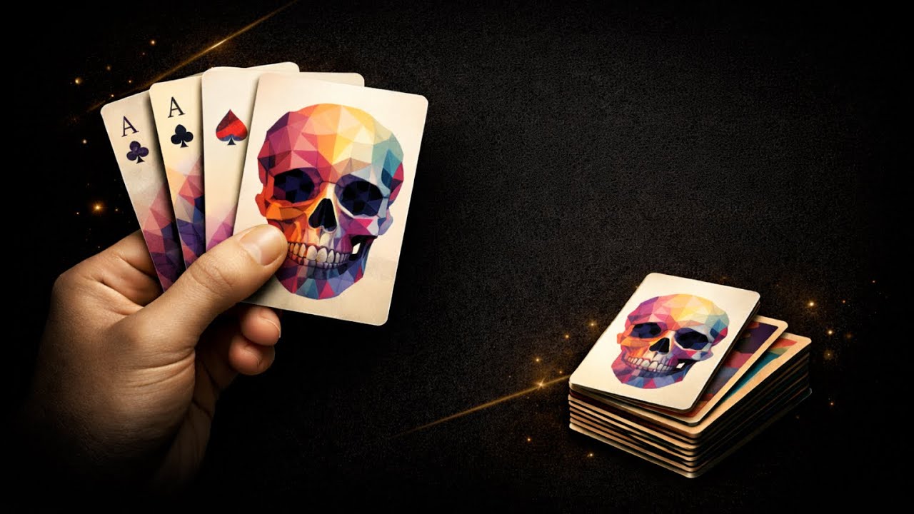 Cardtrick with big buildup to unexpected kicker! 🤯 + Tutorial