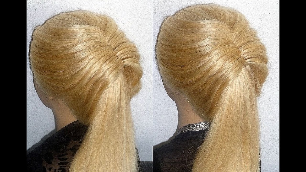 Fischgrätenzopf mal anders. Schöne Flechtfrisur für mittel Haare. Fishtail Braid Hairstyles.Peinados