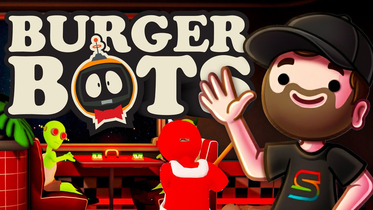 Co-Op Burger Flipping Game - Burger Bots Inc