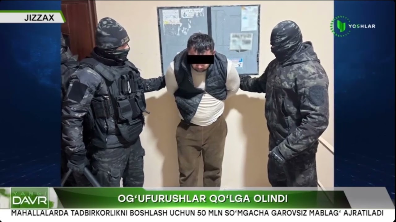 Og'ufurushlar qo'lga olindi (Jizzax)