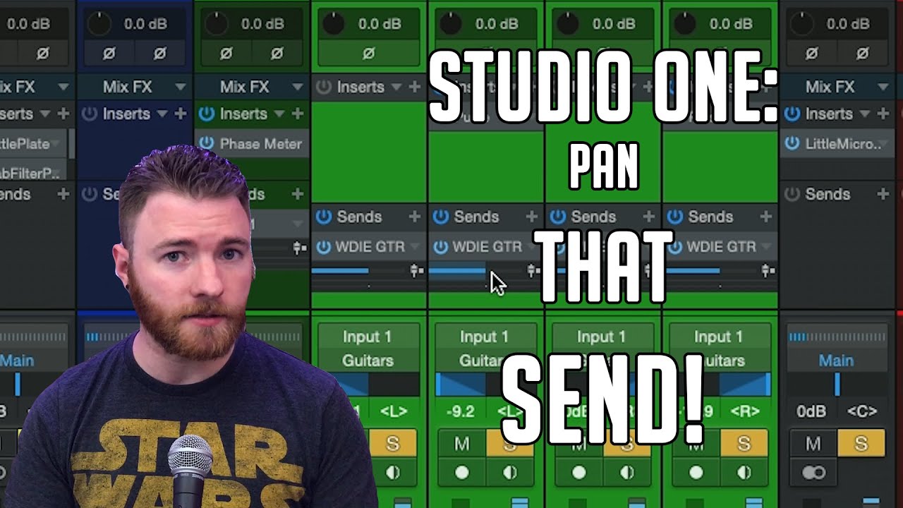 Studio One: Panning your sends