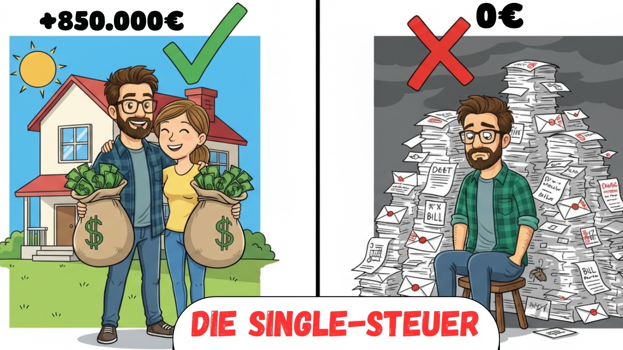 Verliere 850.000€: Warum das System Singles bestraft