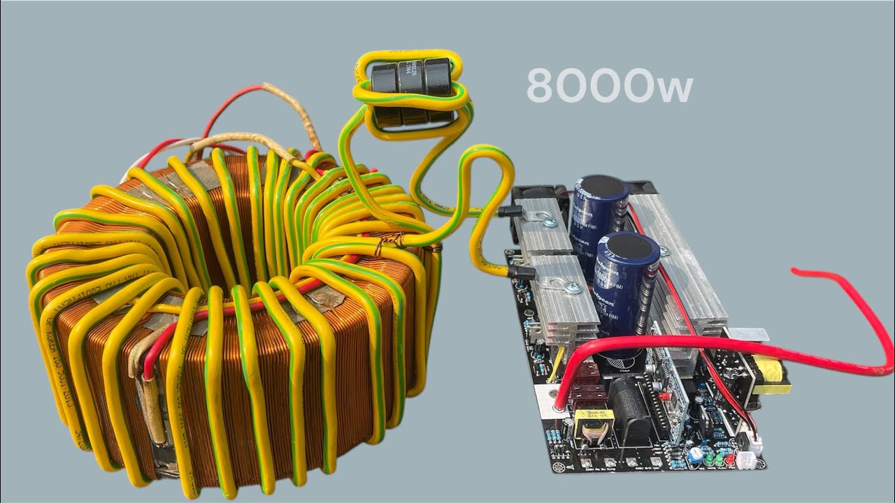 Nhiều người rất thích chế kích điện công suất lớn này - Inverter 12v đến 48v ra 220v Sine