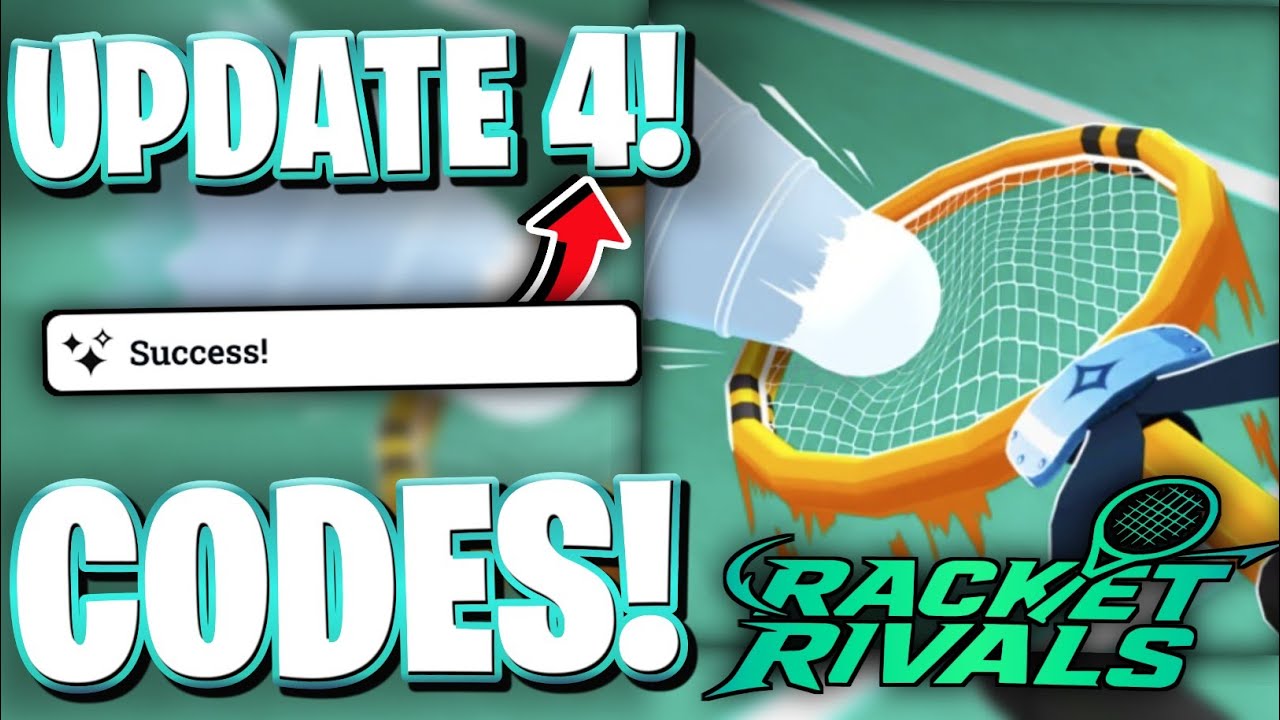 ⚡UPDATE 4! All LATEST AWAKENING UPDATE 4 CODES FOR RACKET RIVALS | ROBLOX RACKET RIVALS CODES