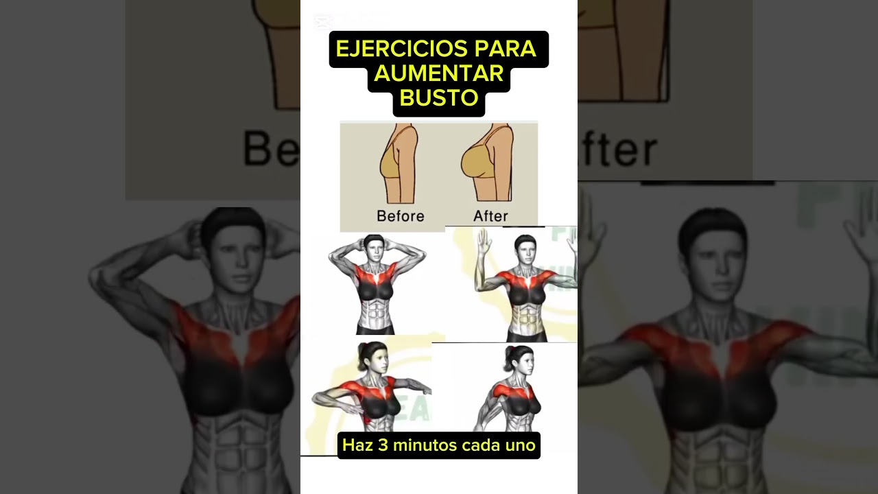 Ejercicios para aumentar el tama&ntilde;o de tus senos ☺️🩷 #pecho #mujeres #femenina #estrogeno #salud