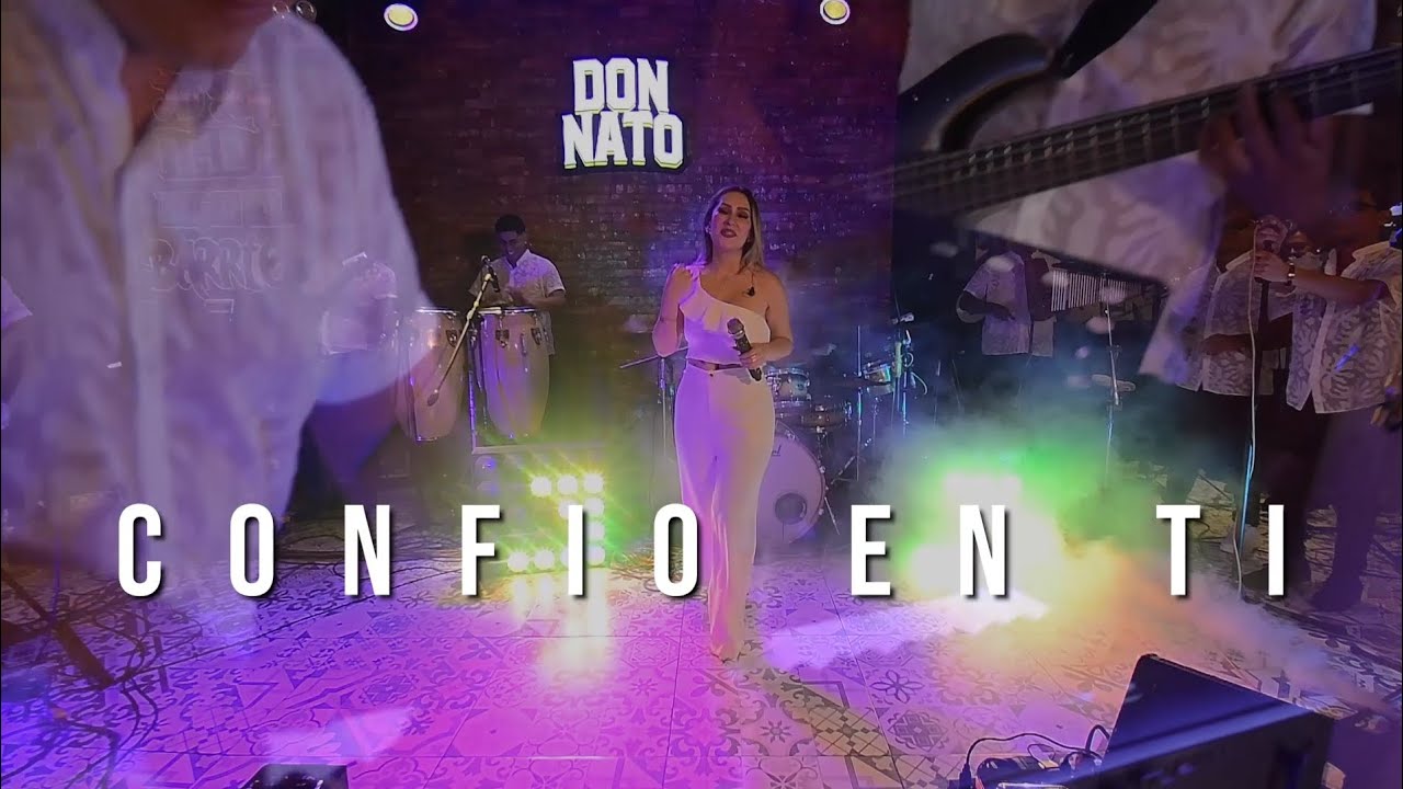 Conf&iacute;o en ti - Angie Chavez (Rom&aacute;ntica y Salsera Session Live)