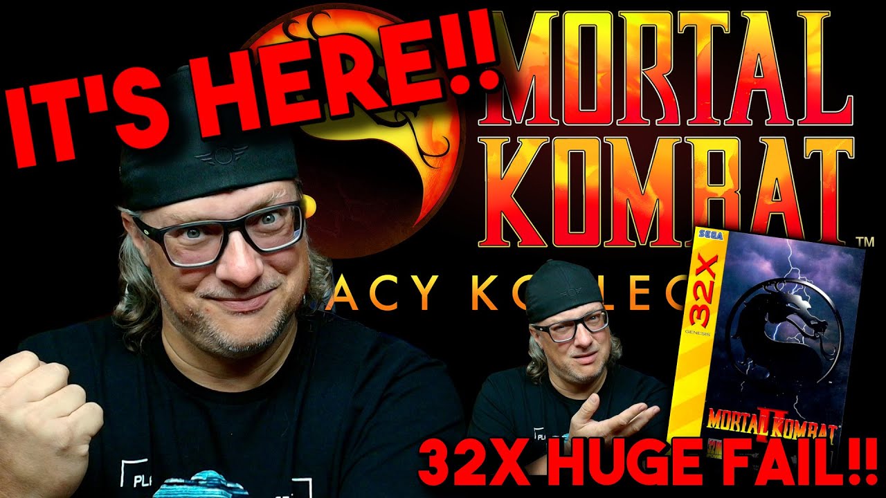 Mortal Kombat Legacy Kollection IS HERE! 32X MK2 FAIL! - Offline Mode Explored
