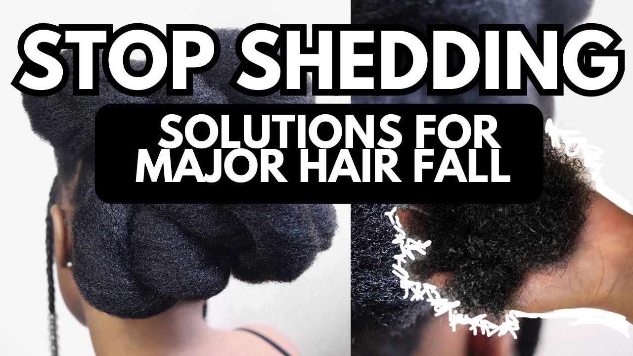 How to stop SHEDDING | Natural Hair | South African YouTuber