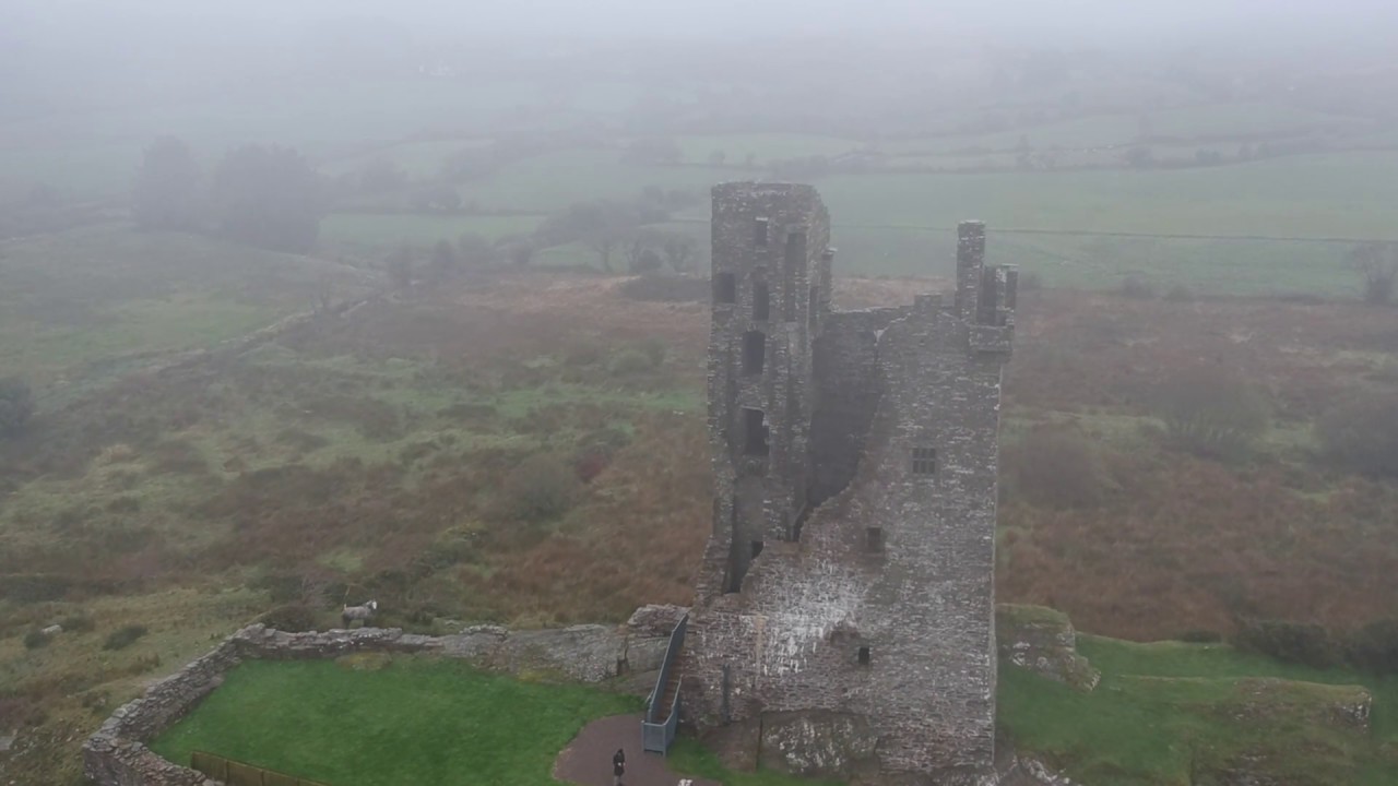 At Castle Donovan on a very wet October day 2017