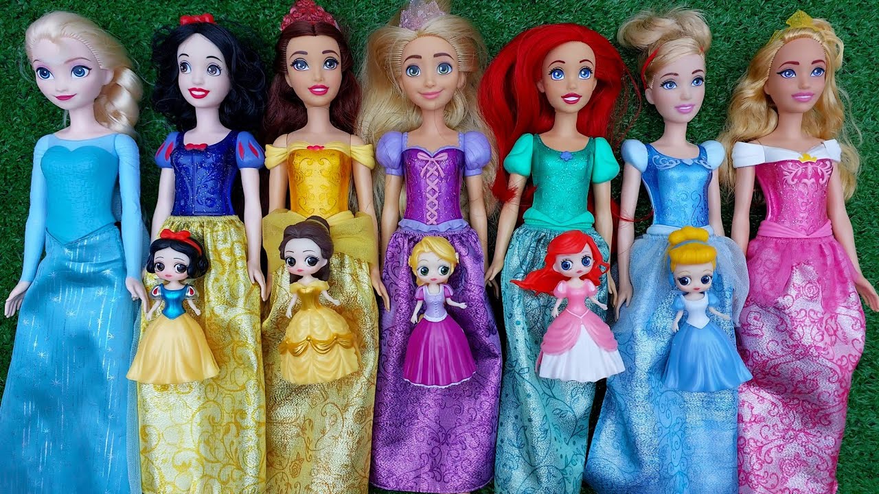 Cute Miniatures Disney Princess Frozen ELSA & Annall! elsa satisfying [ Unboxing ASMR