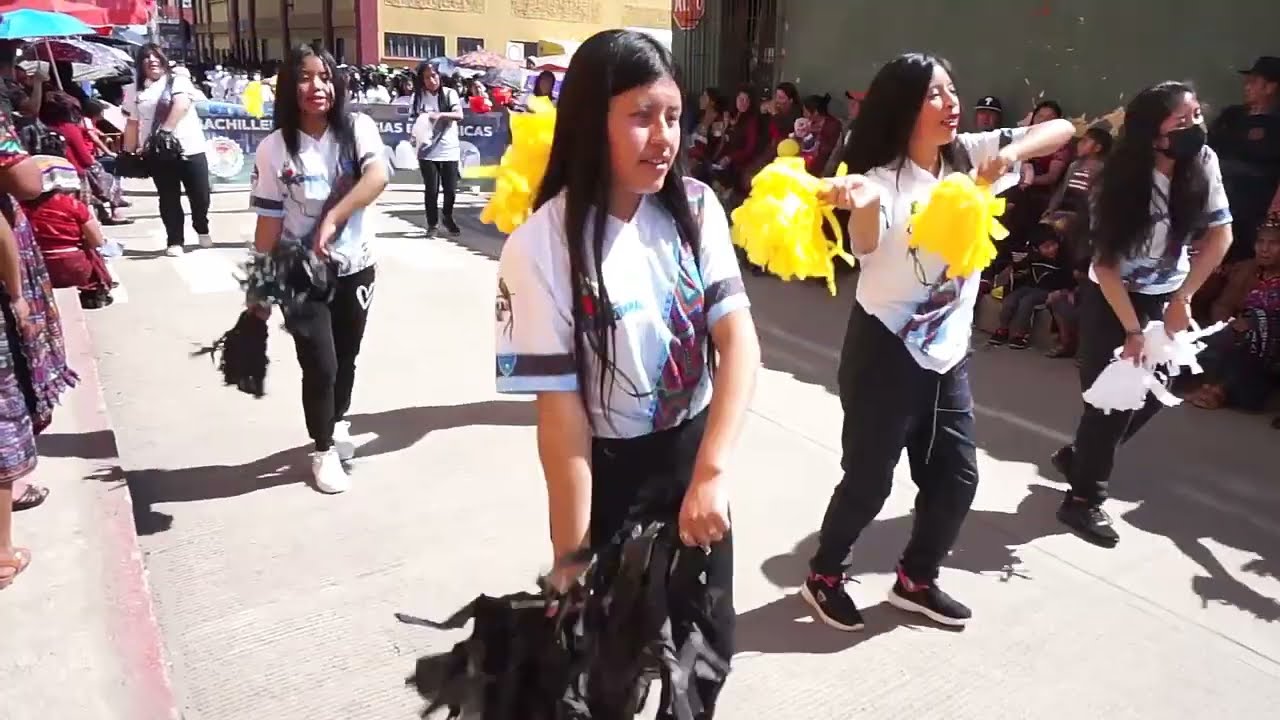 Desfile 15 de sept 2023 San Juan Ostuncalco
