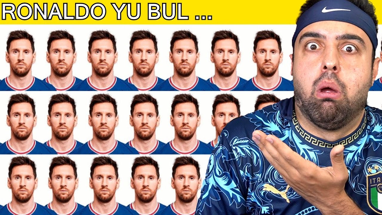 TAM 18 TANE FUTBOL BULMACASINDAN KAÇ TANESİNİ ÇÖZEBİLECEKSİN ? FUTBOL !