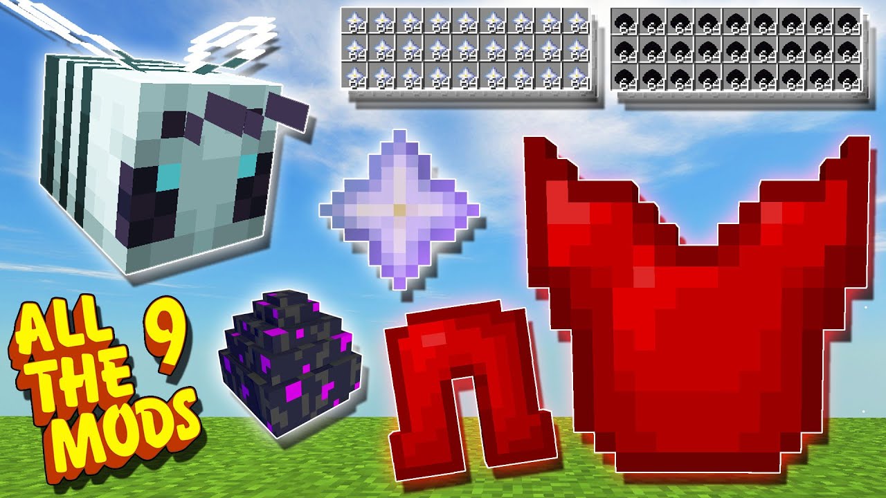 CREATIVE MODE FLUG & Prosperity BIENEN! Unendlich NETHERSTARS & DRACHENEIER! - All The Mods 9 #08
