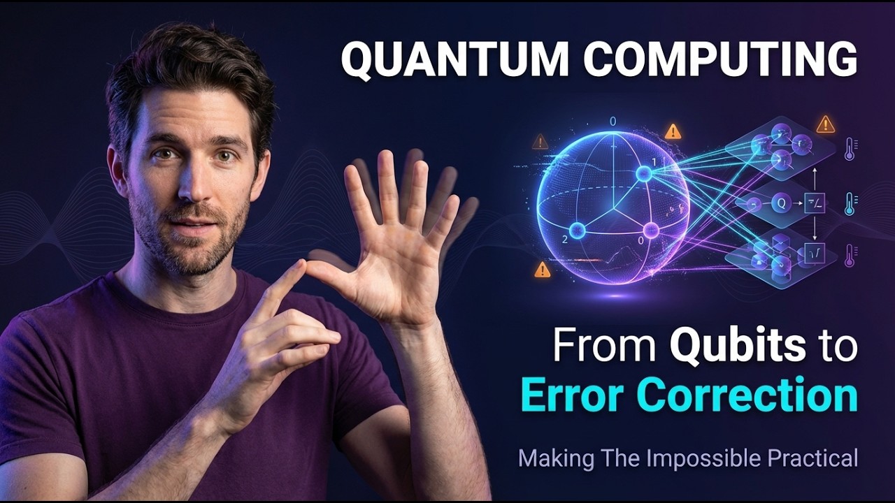 Quantum Computing Explained: From Qubits to Error Correction