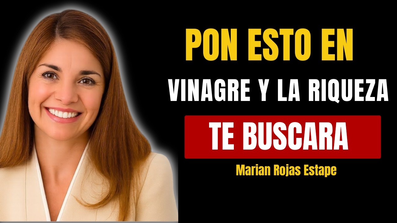 Usa CLAVOS DE OLOR en VINAGRE y el DINERO te buscar&aacute; en 24 Horas | Marian Rojas Estap&eacute;