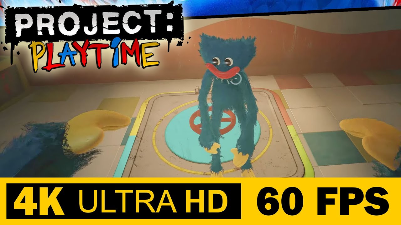 MONSTER TUTORIAL | PROJECT: PLAYTIME | Walkthrough, Gameplay, No Commentary, 4K, HDR, 60 FPS