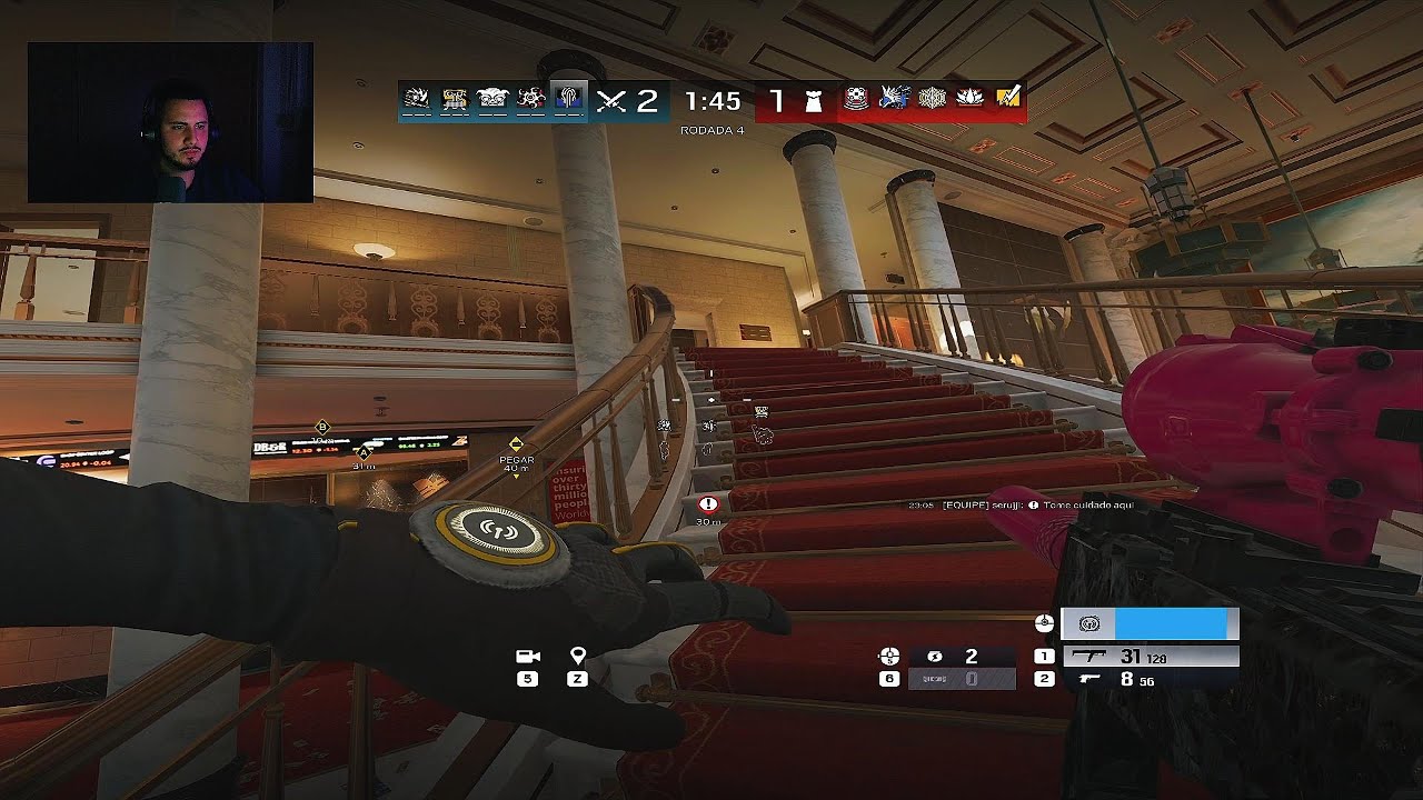 #7 DO COBRE AO CHAMPION.(WEBCAM) {Rainbow Six Siege]