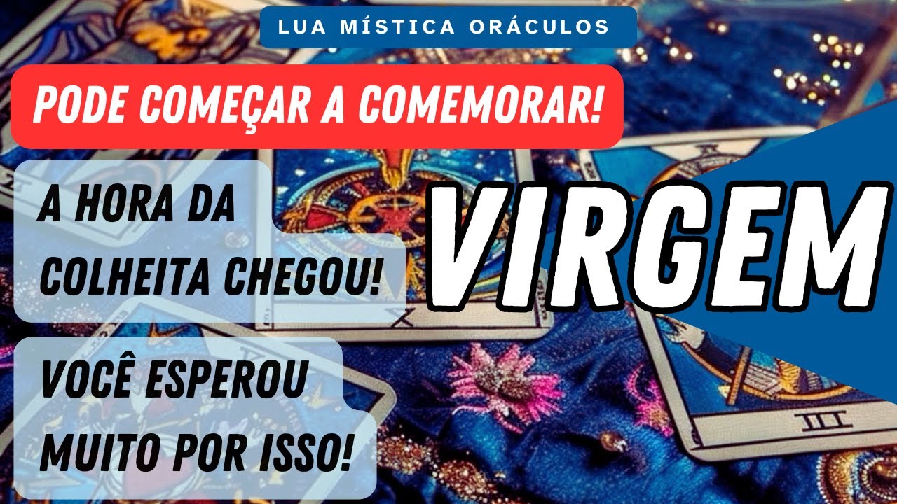 VIRGEM ♍️ |🍀PODE COMEÇAR A COMEMORAR !🍀 VOCÊ ESPEROU MUITO POR ISSO!