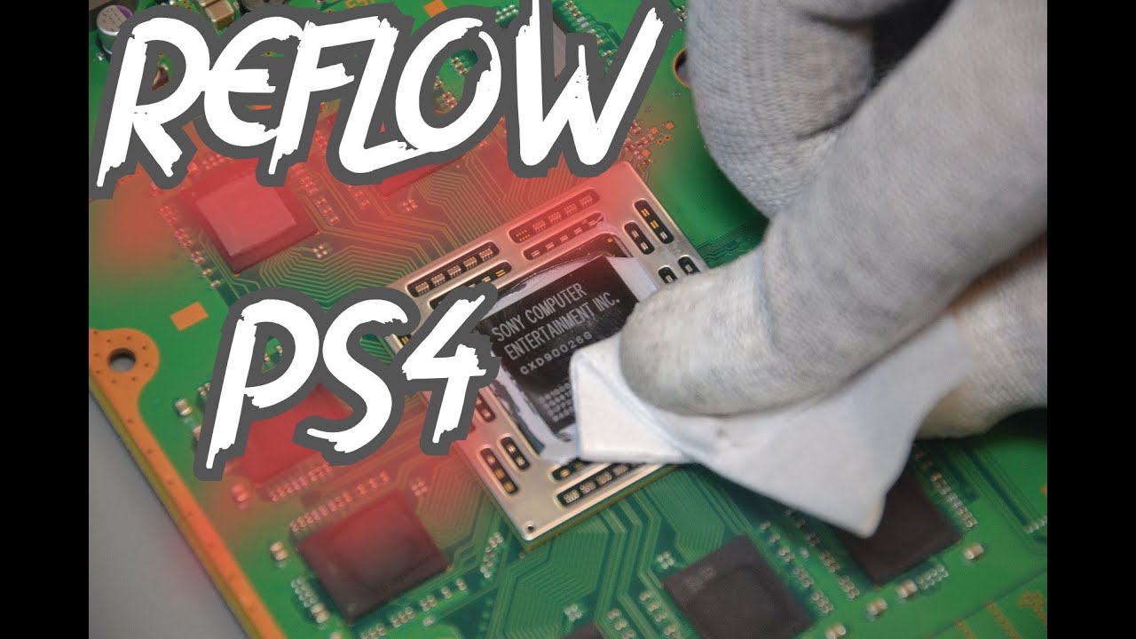 Naprawiamy PS4 kolegi . REFLOW KONSOLI . Czytaj opis/#Shorts