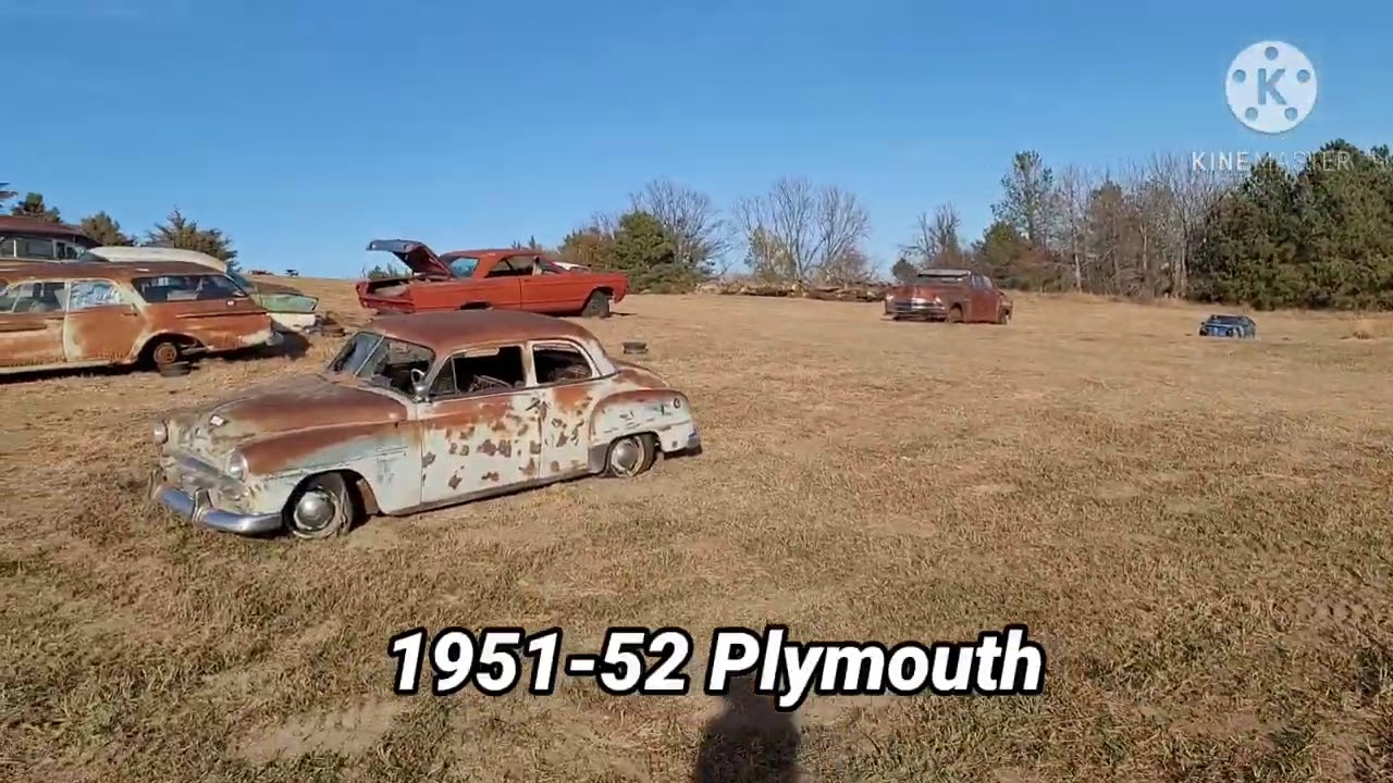 Nebraska Mopar hoard! Junkyard + barn find Dodge, Plymouth cars + trucks 1930s 40s 50s 1960s 1970s!
