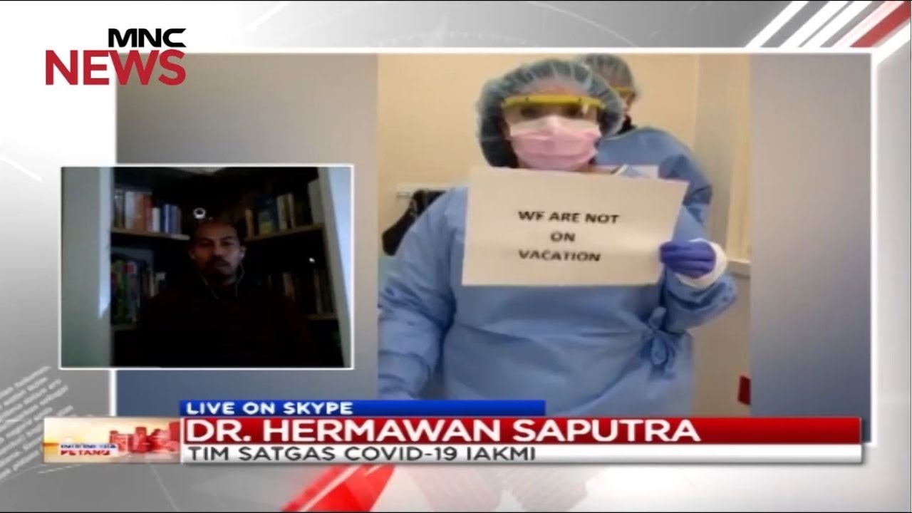 DR Hermawan Saputra Beri Tanggapan Terkait Keputusan Presiden Terapkan PSBB - Indonesia Petang 02/04