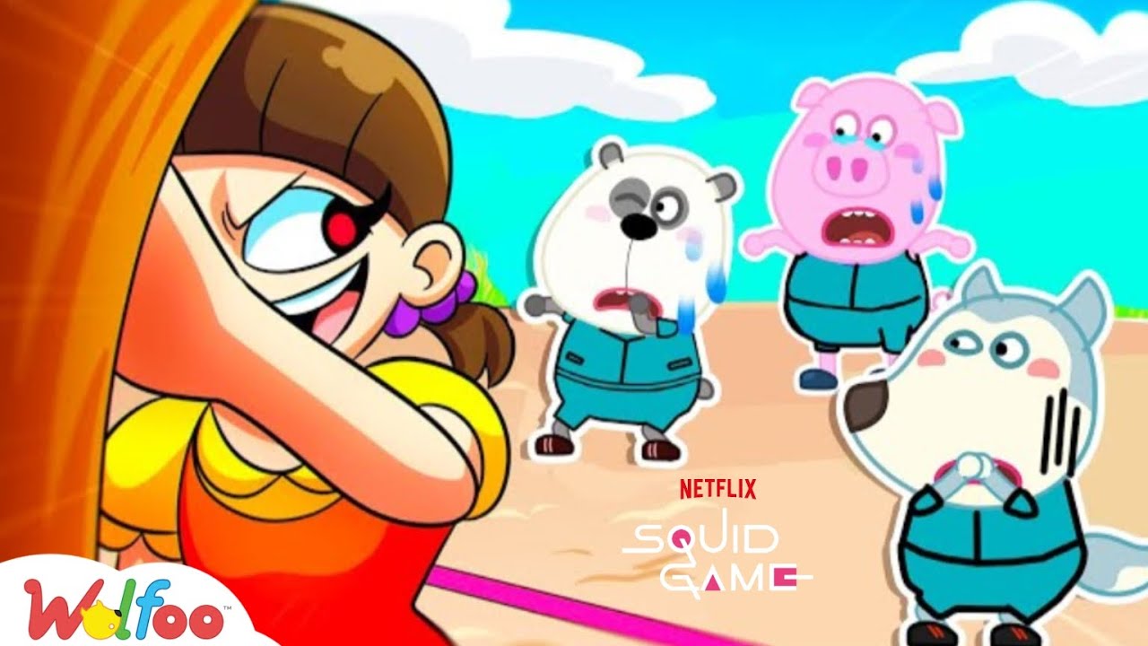 &iexcl;&iquest;Wolfoo Consigue Su Primer Juego con Squid Game?! 🦑😝 Historias Divertidas Para Ni&ntilde;os | Wolfoo LATAM