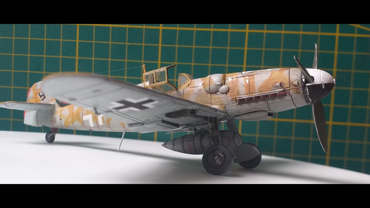 Bf 109 G8 AZ MODEL 1/72 scale - No words, just a build in pictures.