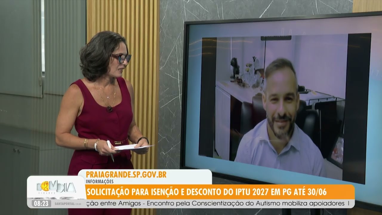 Solicitação para isenção e desconto do IPTU 2027 em PG até 30/06 - 19/03/26
