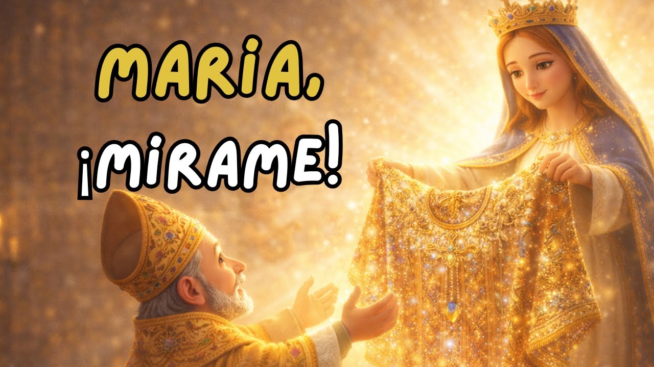 San Ildefonso recibió una casulla tejida por los ángeles | La historia que cambiará tu fe
