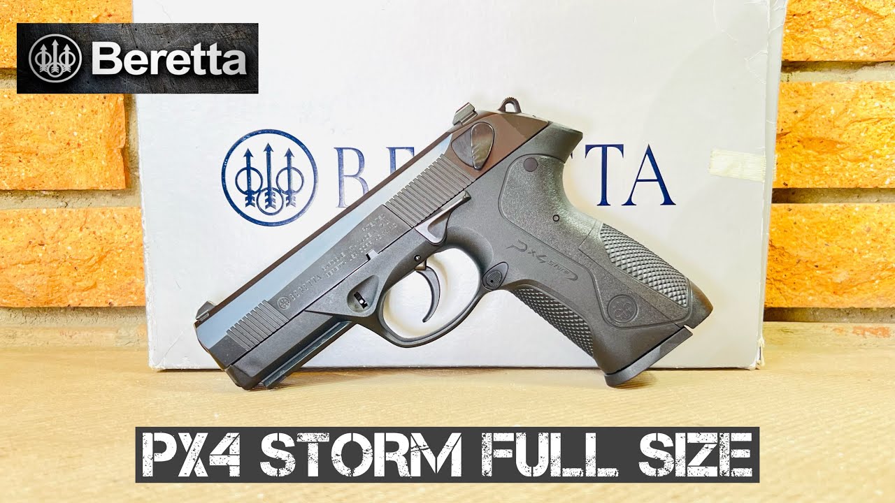 Распаковка, обзор в настольном режиме и разборка пистолета Beretta PX4 Storm 9mm.