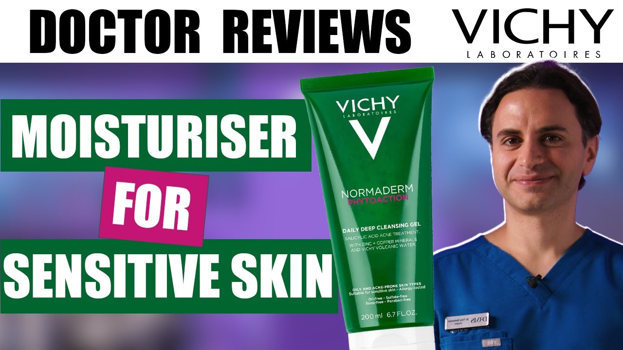 Vichy Normaderm's Double Correction Care | Moisturiser For Sensitive Skin | Dr Somji & Dr Solomon