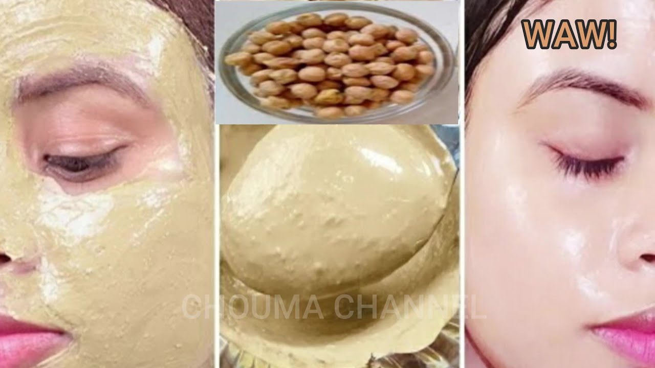 الحمص جربتو على وجهي 30 دقيقة وصدمتني النتيجة 😱 جربيه وجهك غادي يرجع مرايا